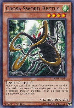 Image for Cross-Sword Beetle (BP03-EN053) (BP03) - YuGiOh