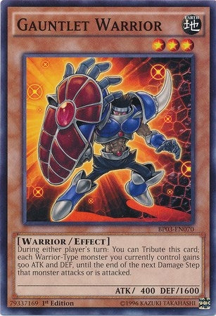 Image for Gauntlet Warrior (BP03-EN070) (BP03) - YuGiOh