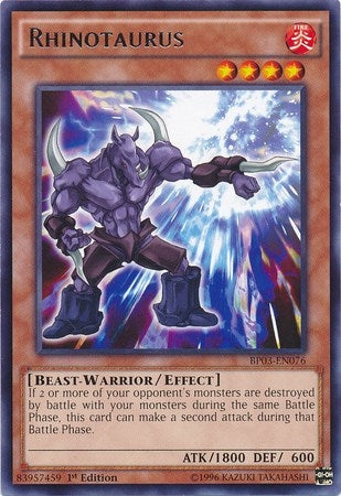 Image for Rhinotaurus (BP03-EN076) (BP03) - YuGiOh