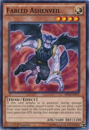 Image for Fabled Ashenveil (BP03-EN079) (BP03) - YuGiOh