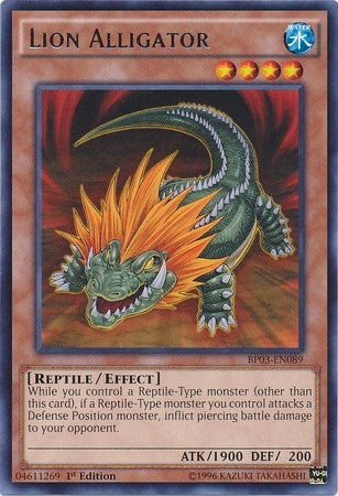 Image for Lion Alligator (BP03-EN089) (BP03) - YuGiOh