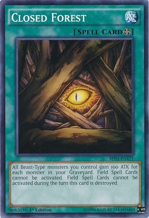Image for Closed Forest (BP03-EN171) (BP03) - YuGiOh