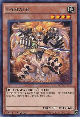 Image for Leotaur (BP03-EN102) (BP03) - YuGiOh