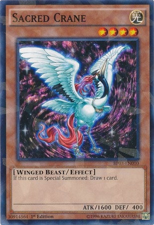 Image for Sacred Crane (Shatterfoil) (BP03-EN010) (BP03) - YuGiOh