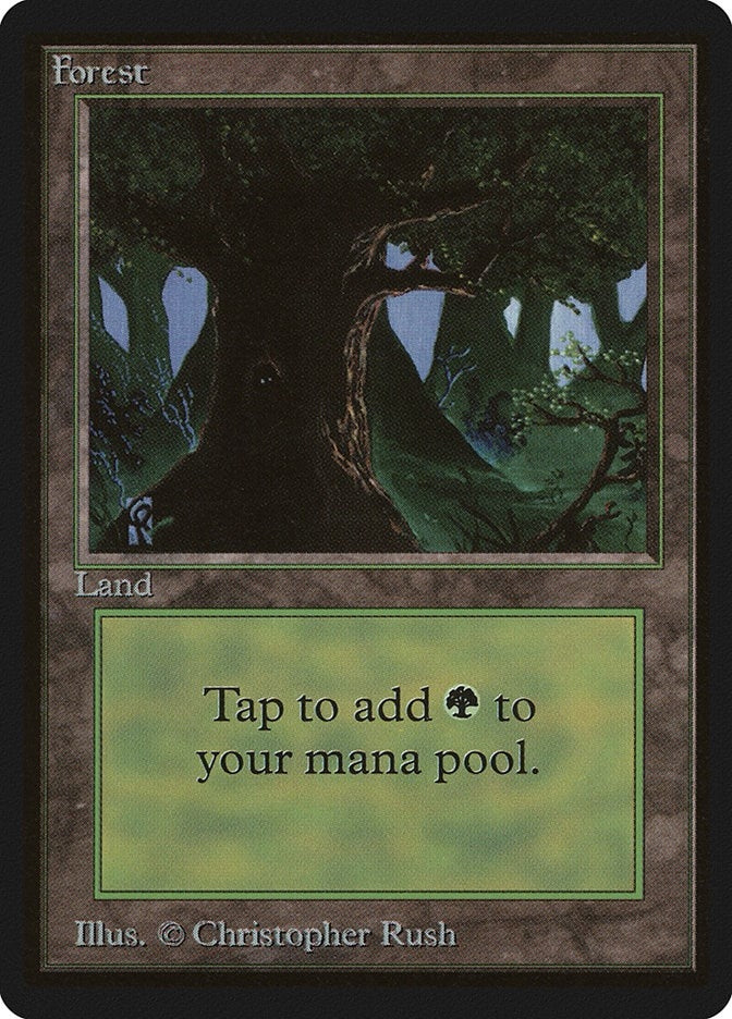 Image for Forest (C) (Beta Edition) - Magic: The Gathering