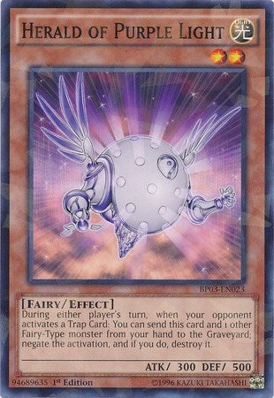 Image for Herald of Purple Light (Shatterfoil) (BP03-EN023) (BP03) - YuGiOh