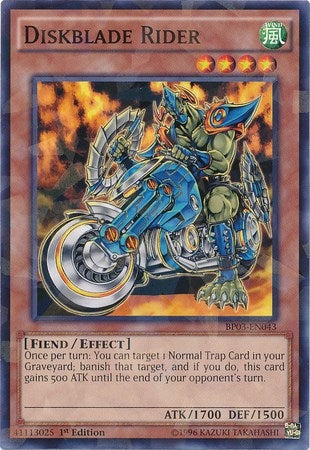 Image for Diskblade Rider (Shatterfoil) (BP03-EN043) (BP03) - YuGiOh