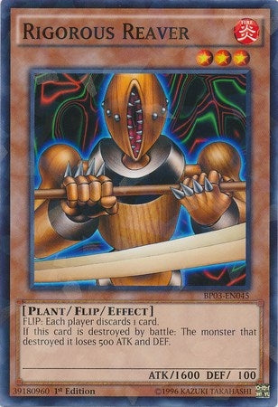 Image for Rigorous Reaver (Shatterfoil) (BP03-EN045) (BP03) - YuGiOh