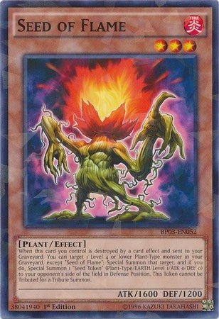 Image for Seed of Flame (Shatterfoil) (BP03-EN052) (BP03) - YuGiOh