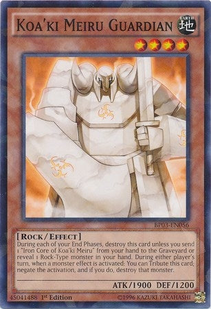 Image for Koa'ki Meiru Guardian (Shatterfoil) (BP03-EN056) (BP03) - YuGiOh