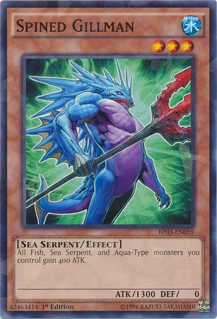 Image for Spined Gillman (Shatterfoil) (BP03-EN059) (BP03) - YuGiOh