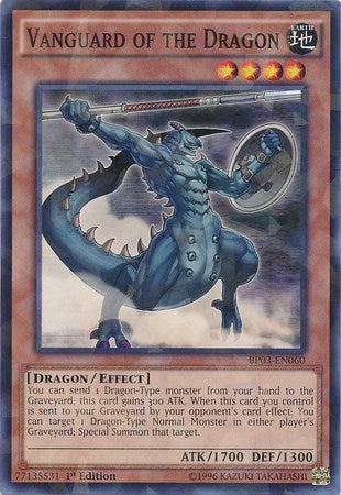 Image for Vanguard of the Dragon (Shatterfoil) (BP03-EN060) (BP03) - YuGiOh