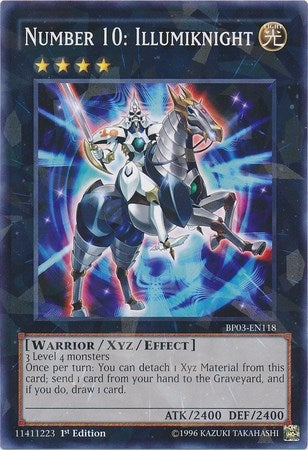 Image for Number 10: Illumiknight (Shatterfoil) (BP03-EN118) (BP03) - YuGiOh