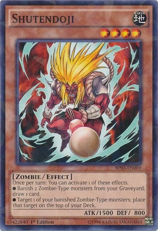 Image for Shutendoji (Shatterfoil) (BP03-EN069) (BP03) - YuGiOh