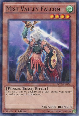 Image for Mist Valley Falcon (Shatterfoil) (BP03-EN074) (BP03) - YuGiOh