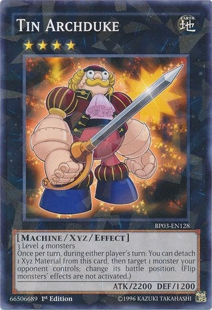 Image for Tin Archduke (Shatterfoil) (BP03-EN128) (BP03) - YuGiOh