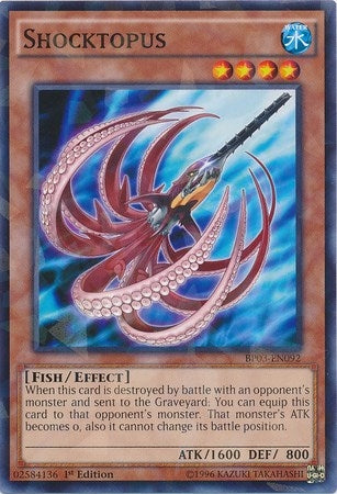 Image for Shocktopus (Shatterfoil) (BP03-EN092) (BP03) - YuGiOh