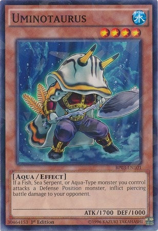 Image for Uminotaurus (Shatterfoil) (BP03-EN101) (BP03) - YuGiOh