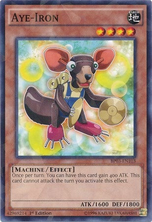 Image for Aye-Iron (Shatterfoil) (BP03-EN103) (BP03) - YuGiOh