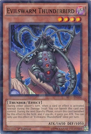 Image for Evilswarm Thunderbird (Shatterfoil) (BP03-EN104) (BP03) - YuGiOh