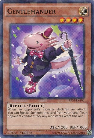 Image for Gentlemander (Shatterfoil) (BP03-EN106) (BP03) - YuGiOh