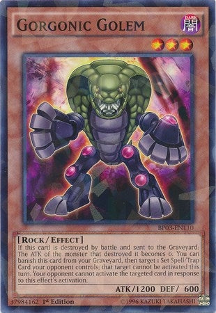 Image for Gorgonic Golem (Shatterfoil) (BP03-EN110) (BP03) - YuGiOh