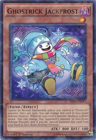Image for Ghostrick Jackfrost (Shatterfoil) (BP03-EN111) (BP03) - YuGiOh