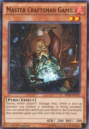 Image for Master Craftsman Gamil (BP03-EN115) (BP03) - YuGiOh