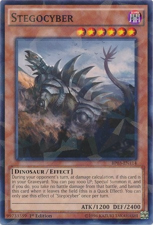 Image for Stegocyber (Shatterfoil) (BP03-EN114) (BP03) - YuGiOh