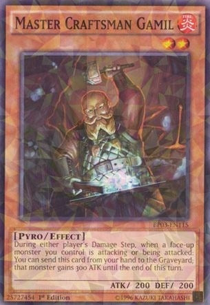Image for Master Craftsman Gamil (Shatterfoil) (BP03-EN115) (BP03) - YuGiOh
