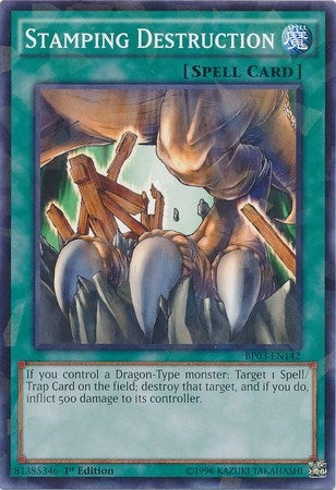 Image for Stamping Destruction (Shatterfoil) (BP03-EN142) (BP03) - YuGiOh