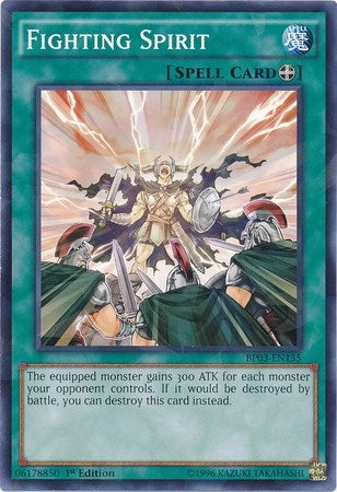 Image for Fighting Spirit (Shatterfoil) (BP03-EN155) (BP03) - YuGiOh