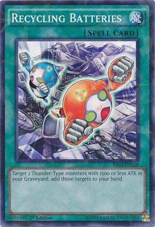 Image for Recycling Batteries (Shatterfoil) (BP03-EN158) (BP03) - YuGiOh