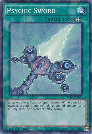 Image for Psychic Sword (Shatterfoil) (BP03-EN163) (BP03) - YuGiOh