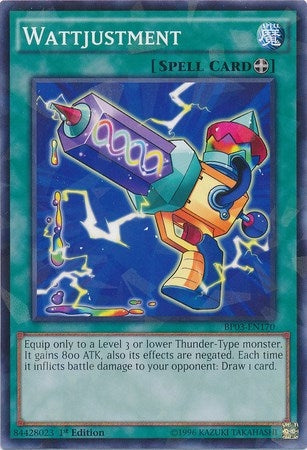 Image for Wattjustment (Shatterfoil) (BP03-EN170) (BP03) - YuGiOh