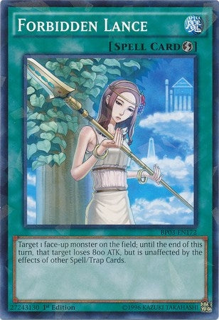 Image for Forbidden Lance (Shatterfoil) (BP03-EN172) (BP03) - YuGiOh