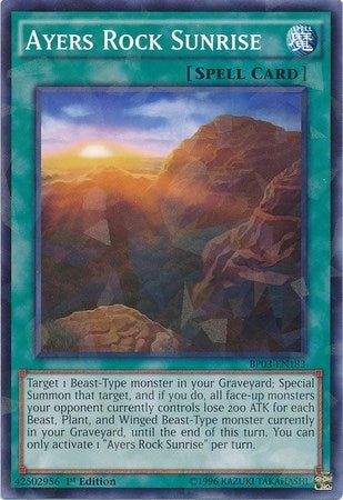 Image for Ayers Rock Sunrise (Shatterfoil) (BP03-EN183) (BP03) - YuGiOh