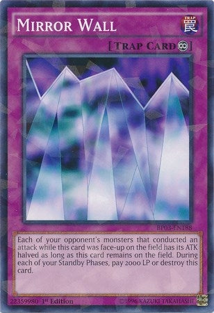 Image for Mirror Wall (Shatterfoil) (BP03-EN188) (BP03) - YuGiOh