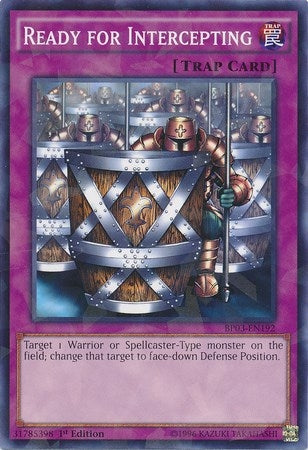 Image for Ready for Intercepting (Shatterfoil) (BP03-EN192) (BP03) - YuGiOh