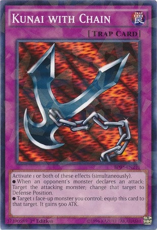Image for Kunai with Chain (Shatterfoil) (BP03-EN210) (BP03) - YuGiOh