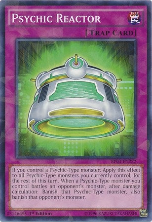 Image for Psychic Reactor (Shatterfoil) (BP03-EN222) (BP03) - YuGiOh