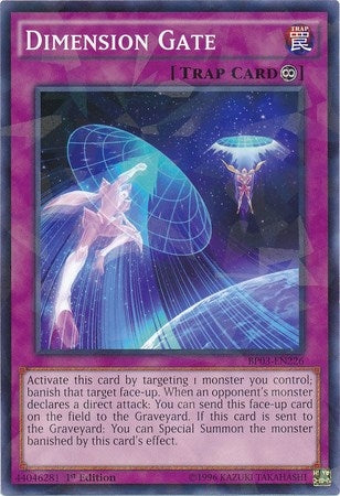 Image for Dimension Gate (Shatterfoil) (BP03-EN226) (BP03) - YuGiOh