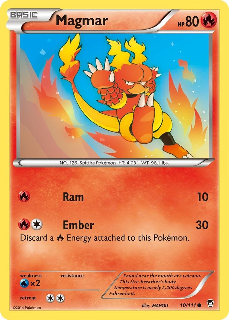 Image for Magmar (10/111) (FFI) - Pokemon