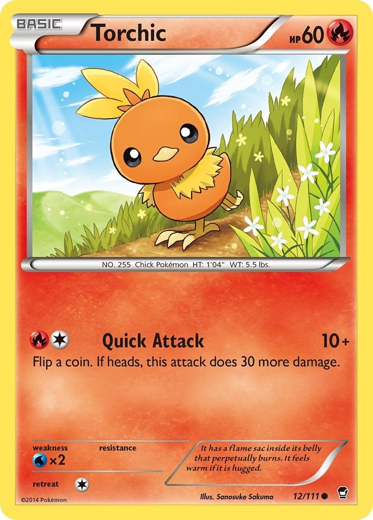 Image for Torchic (12/111) (FFI) - Pokemon