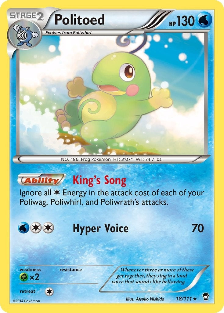 Image for Politoed (18/111) (FFI) - Pokemon