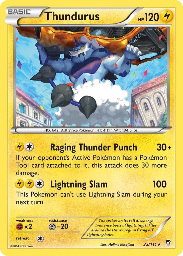 Image for Thundurus (33/111) (FFI) - Pokemon