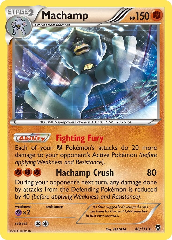 Image for Machamp (46/111) (FFI) - Pokemon