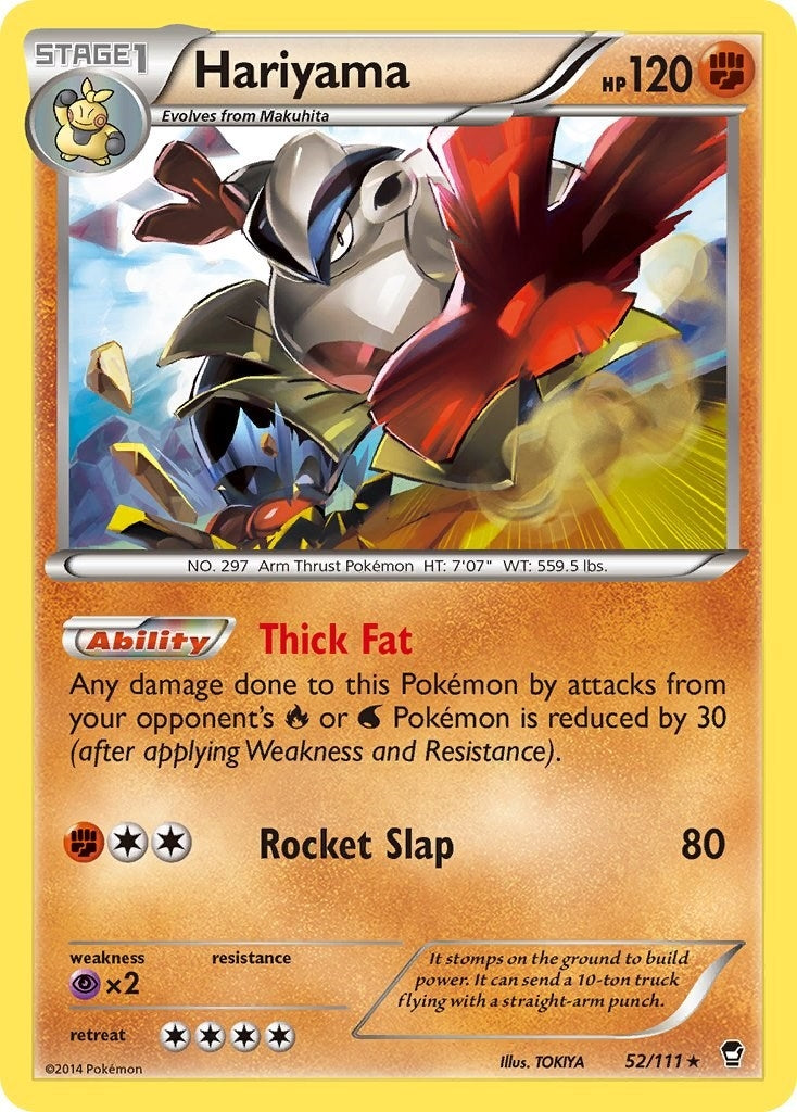 Image for Hariyama (52/111) (FFI) - Pokemon