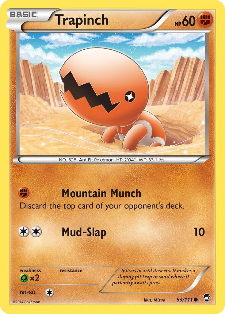 Image for Trapinch (53/111) (FFI) - Pokemon