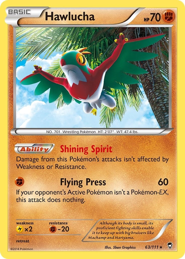 Image for Hawlucha (63/111) (FFI) - Pokemon